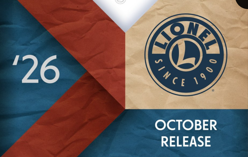 Lionel October 2026 Catalog