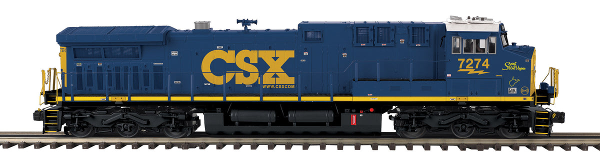 O Scale Premier CSX AC44C6M Diesel Engine w/Proto-Sound 3.0 (Hi-Rail Wheels)