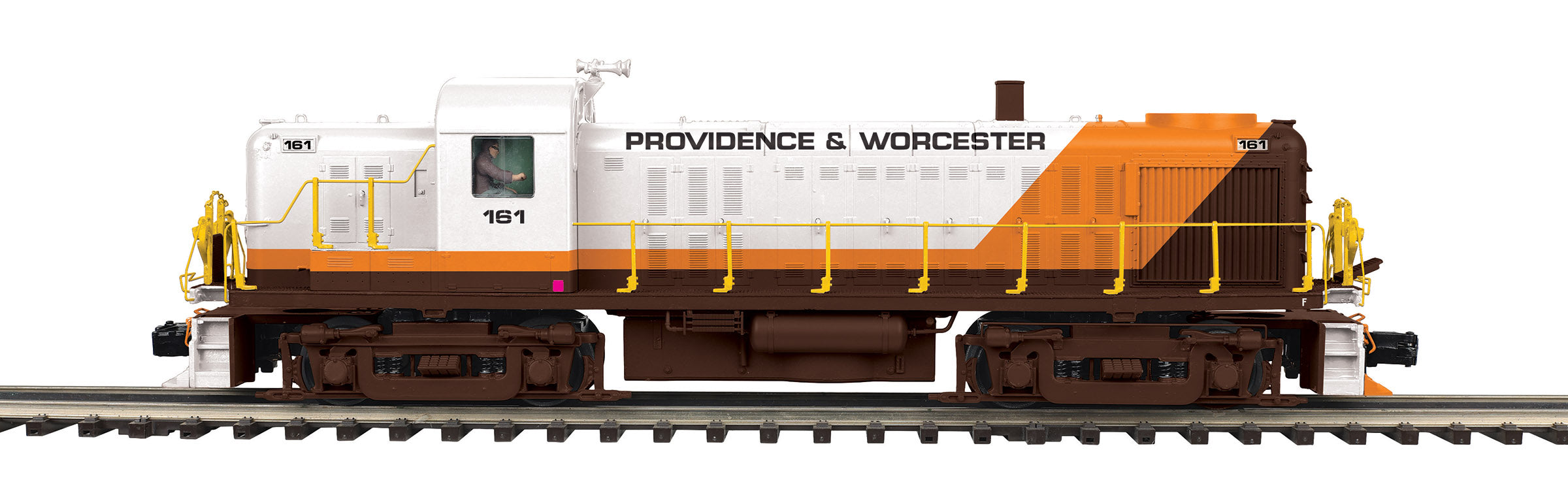 O Scale Premier Providence & Worchester RS-3 - Phase 1b Diesel Engine w/Proto-Sound 3.0 (Hi-Rail Wheels)