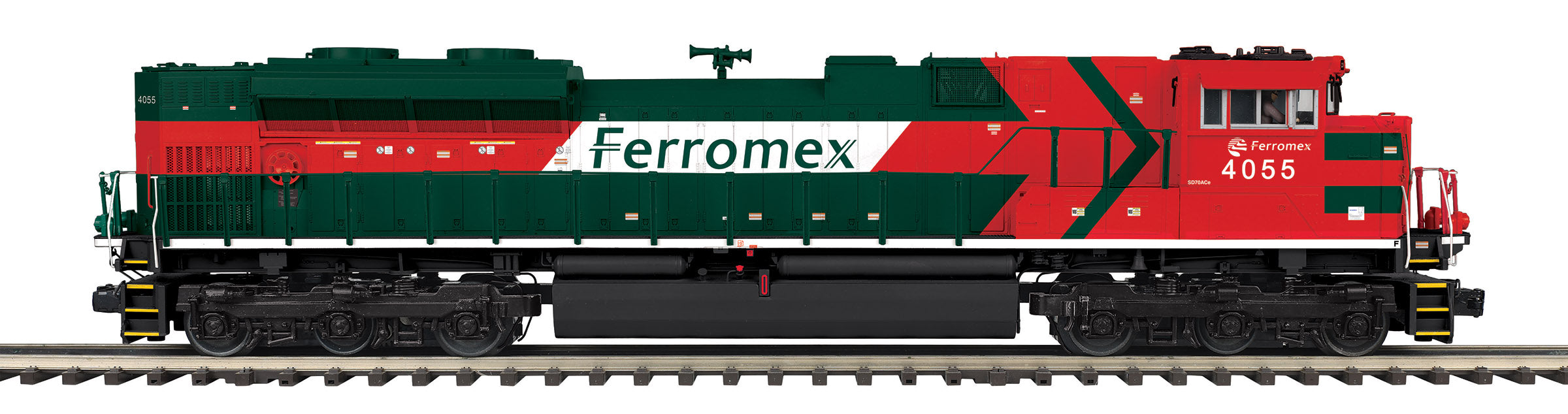 O Scale Premier Ferromex SD70ACe Diesel Engine w/Proto-Sound 3.0 (Hi-Rail Wheels)