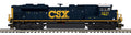 O Scale Premier CSX SD70ACe Diesel Engine w/Proto-Sound 3.0 (Hi-Rail Wheels)