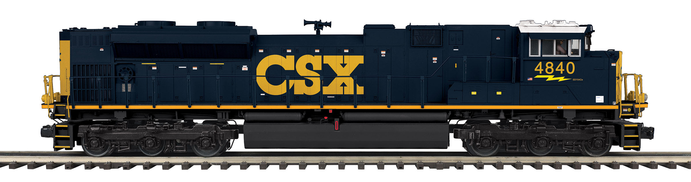 O Scale Premier CSX SD70ACe Diesel Engine w/Proto-Sound 3.0 (Hi-Rail Wheels)