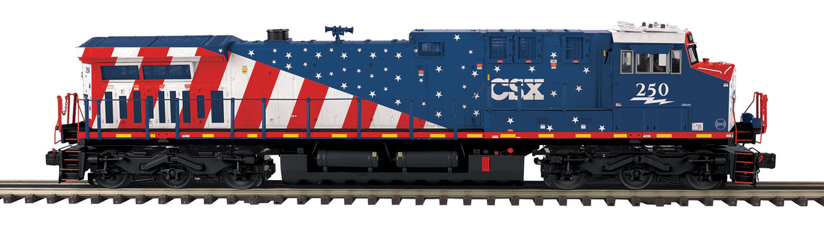 O Scale Premier CSX AC44C6M Diesel Engine w/Proto-Sound 3.0 (Hi-Rail Wheels)