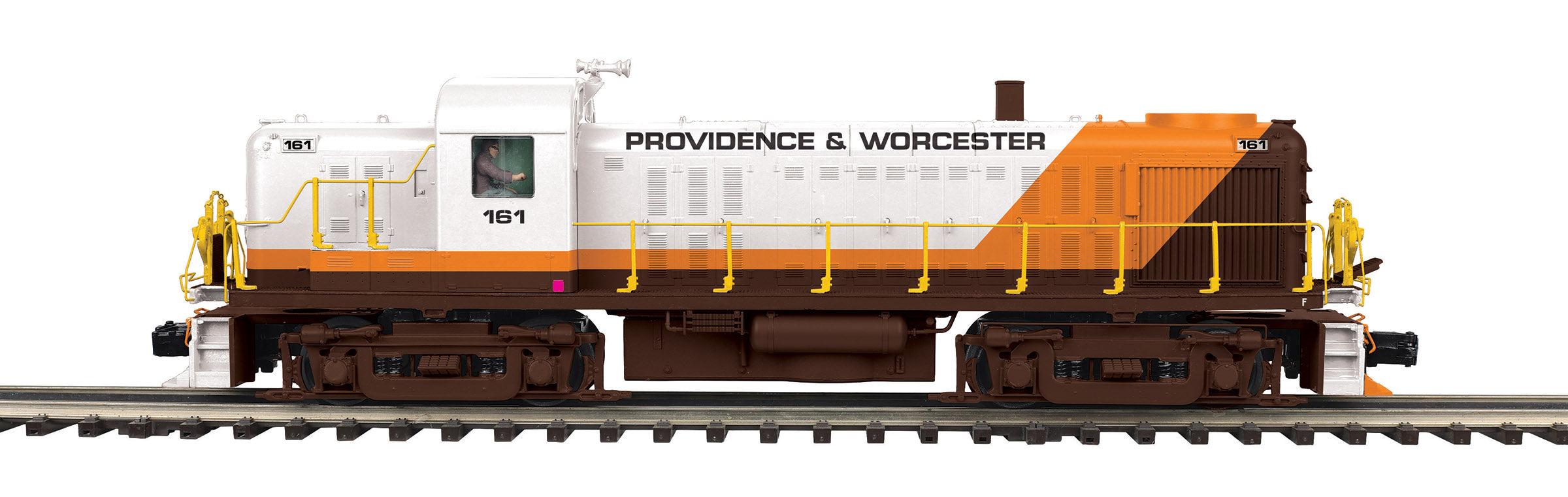O Scale Premier Providence & Worchester RS-3 - Phase 1b Diesel Engine w/Proto-Sound 3.0 (Scale Wheels)