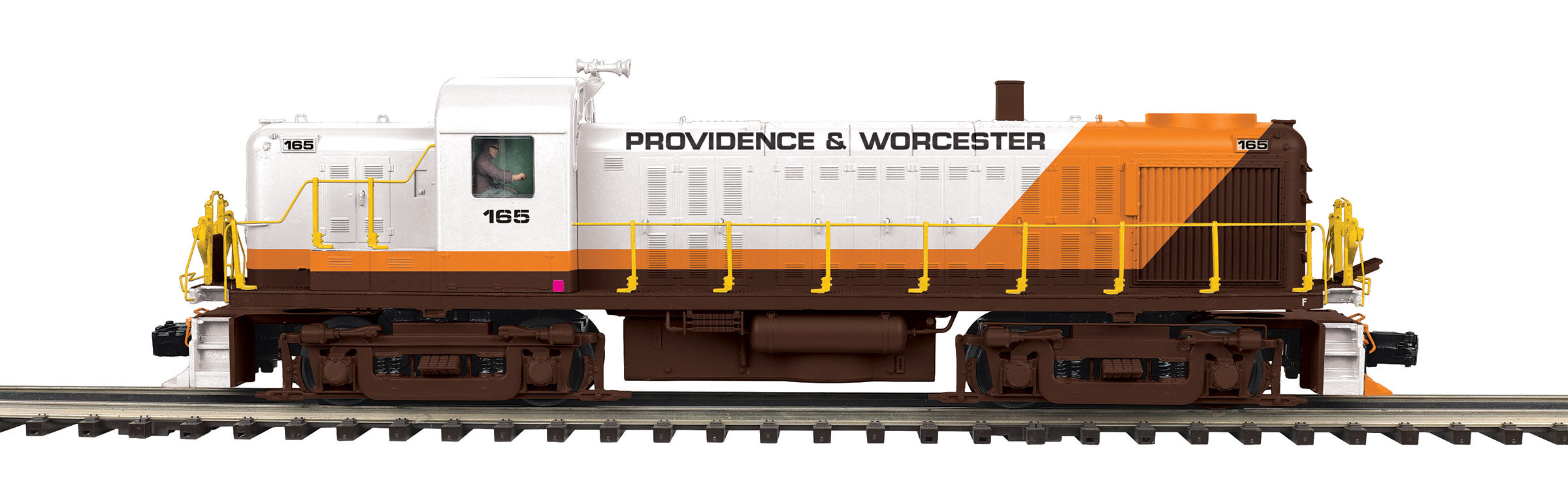 O Scale Premier Providence & Worchester RS-3 - Phase 1b Diesel Engine w/Proto-Sound 3.0 (Scale Wheels)