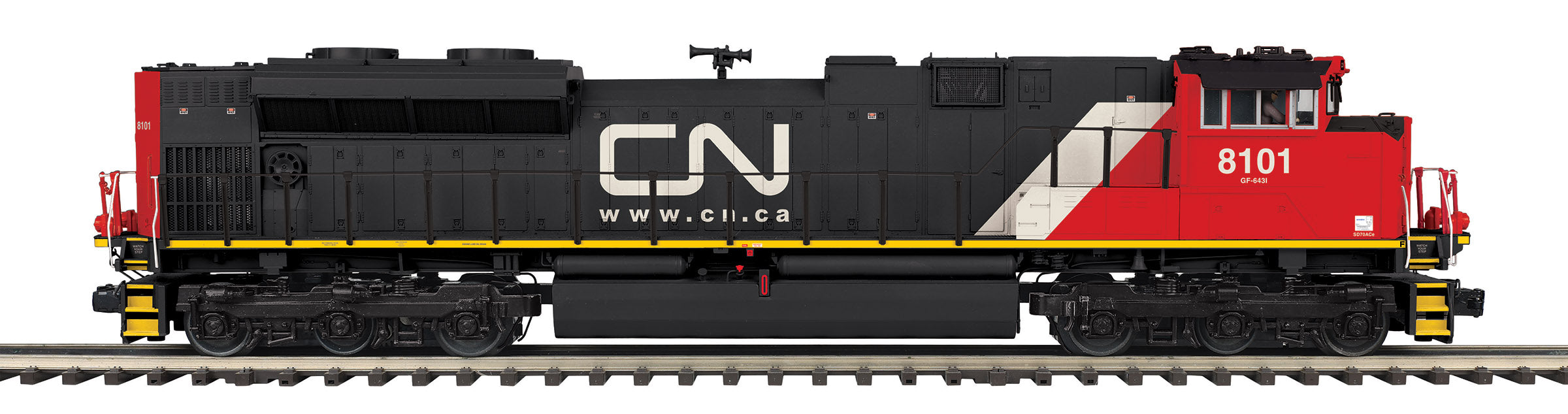 O Scale Premier Canadian National SD70ACe Diesel Engine w/Proto-Sound 3.0 (Scale Wheels)