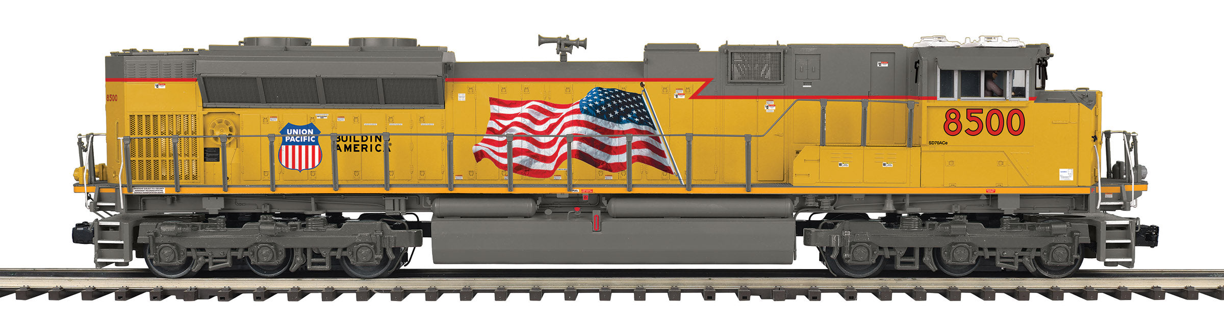 O Scale Premier Union Pacific SD70ACe Diesel Engine w/Proto-Sound 3.0 (Scale Wheels)
