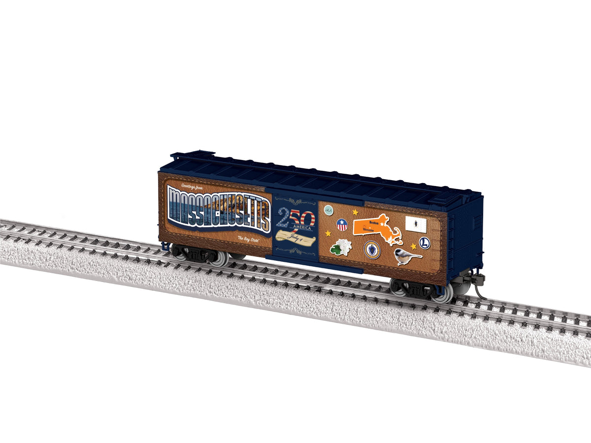 Massachusetts HO MUSA Boxcar