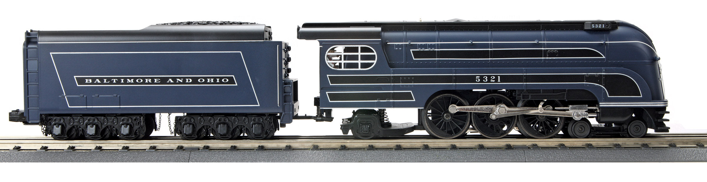 O Gauge RailKing Baltimore & Ohio 4-6-2 Forty-Niner Steam Engine w/Proto-Sound 3.0