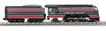 O Gauge RailKing Lehigh Valley 4-6-2 Forty-Niner Steam Engine w/Proto-Sound 3.0