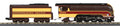 O Gauge RailKing Union Pacific 4-6-2 Forty-Niner Steam Engine w/Proto-Sound 3.0