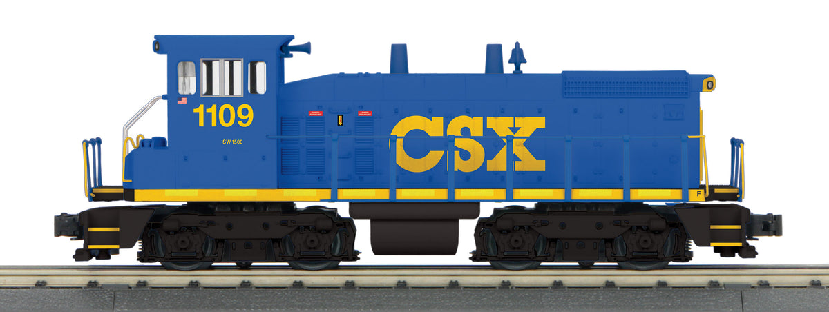 O Scale RailKing CSX SW1500 Diesel Switcher w/Proto-Sound 3.0