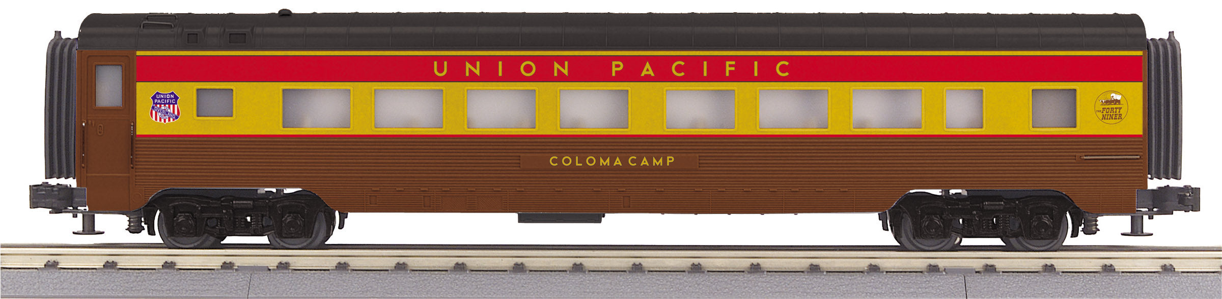O Gauge RailKing Union Pacific 60’ Streamlined Coach Car