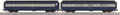 O Gauge RailKing Baltimore & Ohio 2-Car 60’ Streamlined Sleeper/Diner