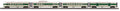 O Gauge RailKing Southern 4-Car 60’ Streamlined Passenger Set
