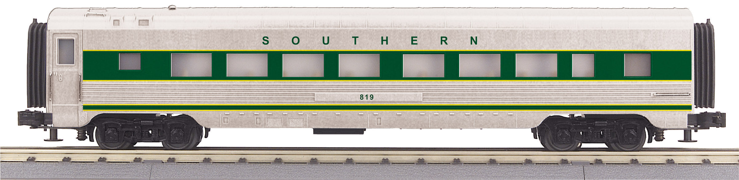 O Gauge RailKing Southern 60’ Streamlined Coach Car