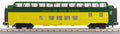 O Gauge RailKing Chicago North Western 60’ Streamlined Full-Length Vista Dome Car