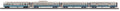 O Gauge RailKing Santa Fe 4-Car 60’ Streamlined ABS Passenger Set