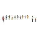 Atlas Layout Accessories - Figure Sets - Premier Heavyweight 12pc Passenger Set #2