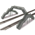 Atlas Layout Accessories - Pedestrian Crosswalks - O Scale Double Track Pedestrian Crosswalk - Silver