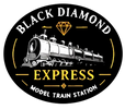 Black Diamond Express Model Train Station - Home