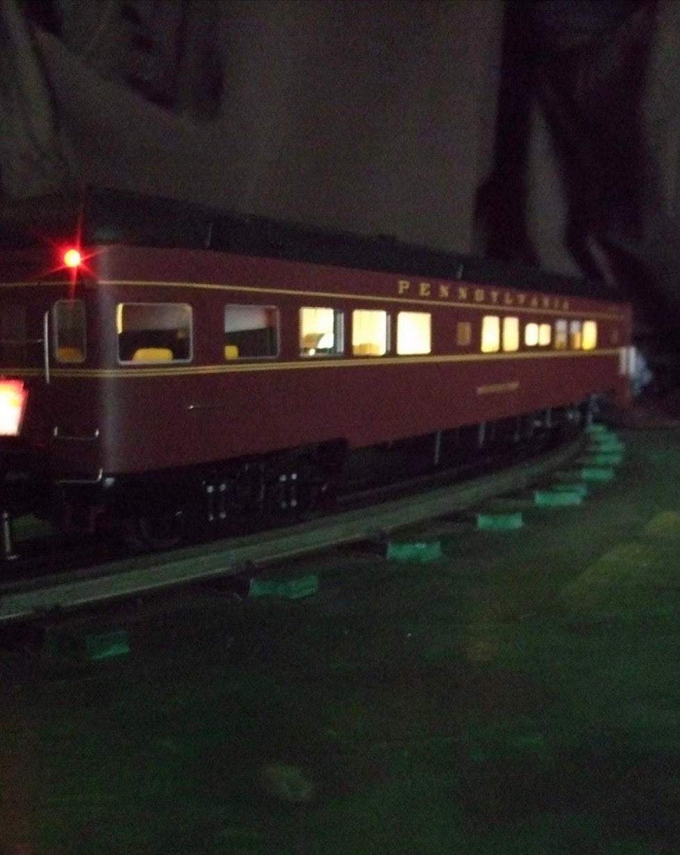 Golden Gate Depot O Scale Pennsylvania Broadway Limited (Encore) – 3-Rail 8 Car Set
