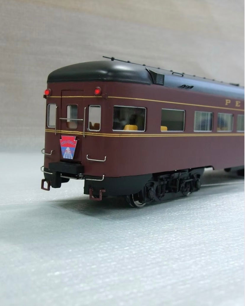 Golden Gate Depot O Scale Pennsylvania Broadway Limited (Encore) – 3-Rail 8 Car Set