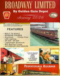 Golden Gate Depot O Scale Pennsylvania Broadway Limited (Encore) – 3-Rail 8 Car Set