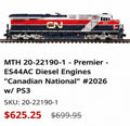 MTH 20-22190-1 CN # 2026
