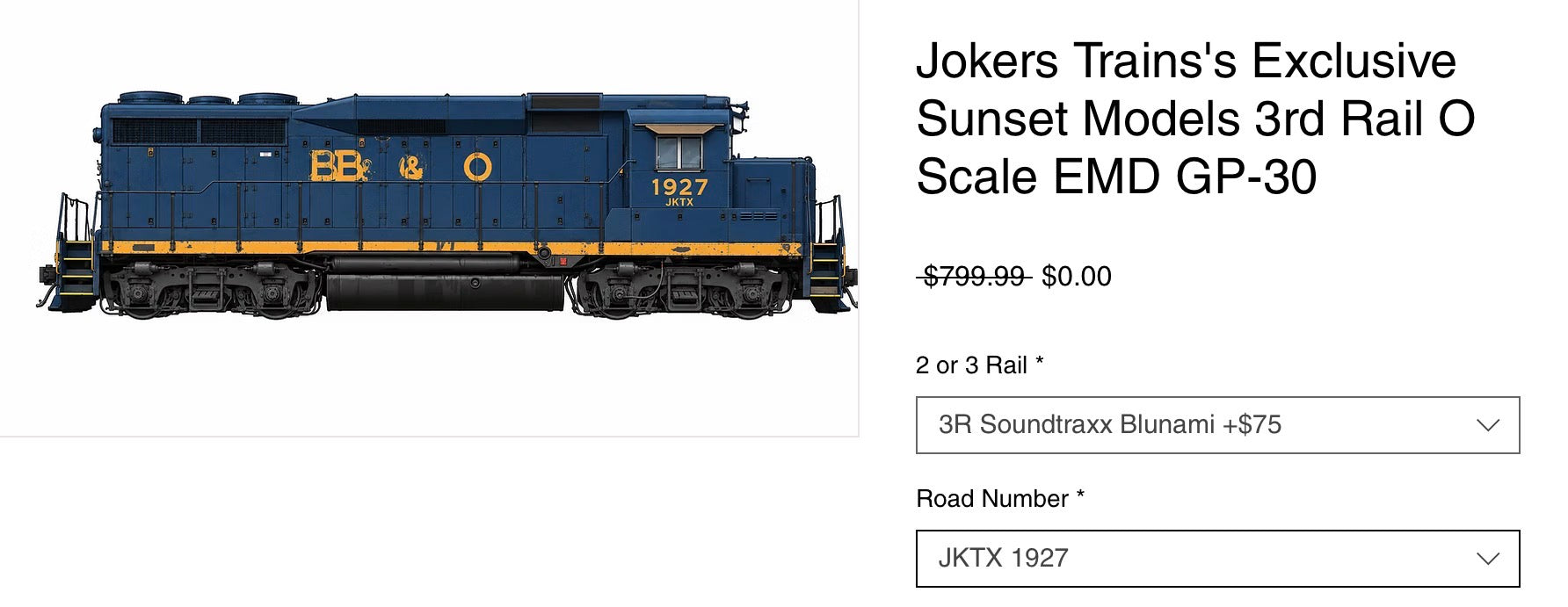 JOKERS Train’s Exclusive