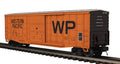 O Scale Premier Western Pacific 50’ Waffle Box Car