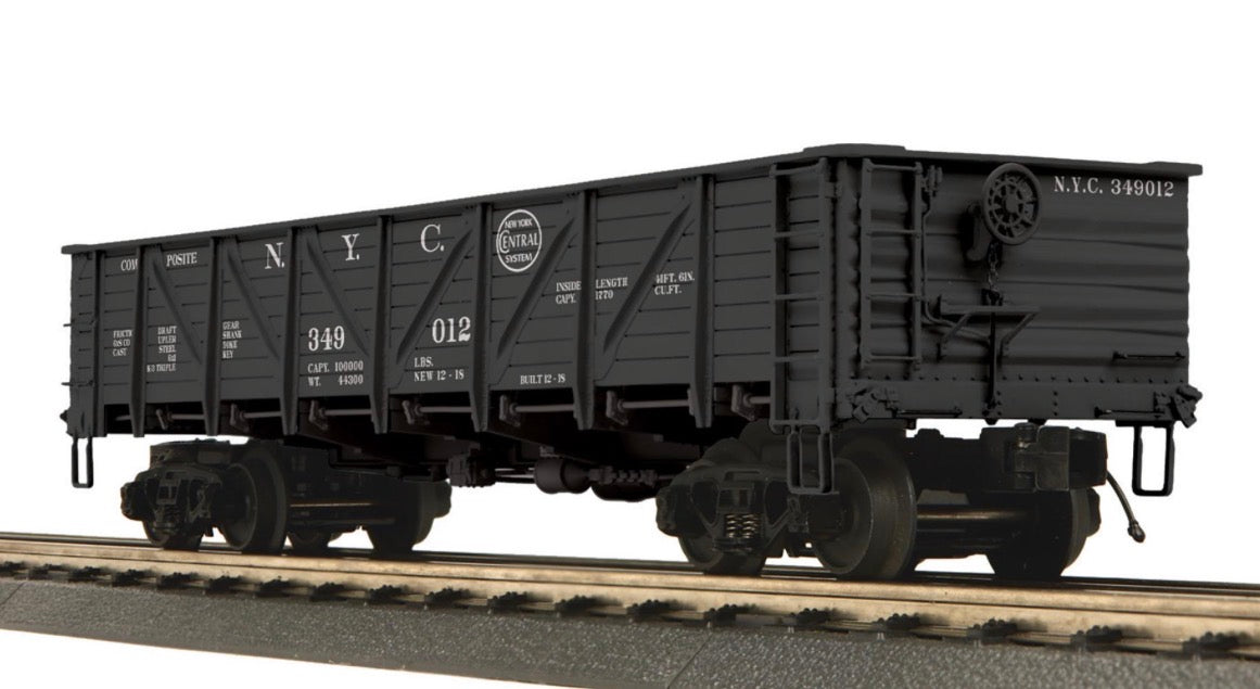 O Scale Premier New York Central 50 Ton Composite Drop Bottom Gondola Car