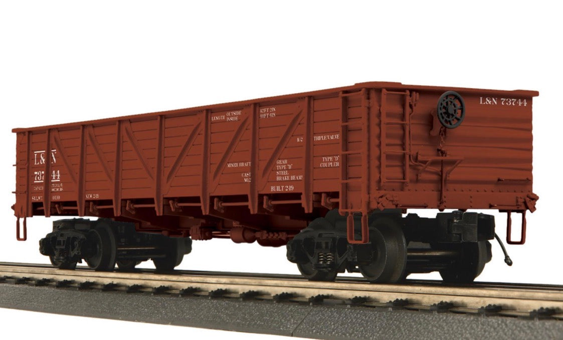 O Scale Premier Louisville & Nashville 50 Ton Composite Drop Bottom Gondola Car