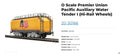 O Scale Premier Union Pacific Auxiliary Water Tender I (Hi-Rail Wheels)
