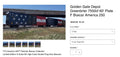 Golden Gate Depot Greenbrier 7550cf 60' Plate F Boxcar America 250