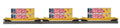 Union Pacific O Gauge RailKing 3-Car Husky Stack Set