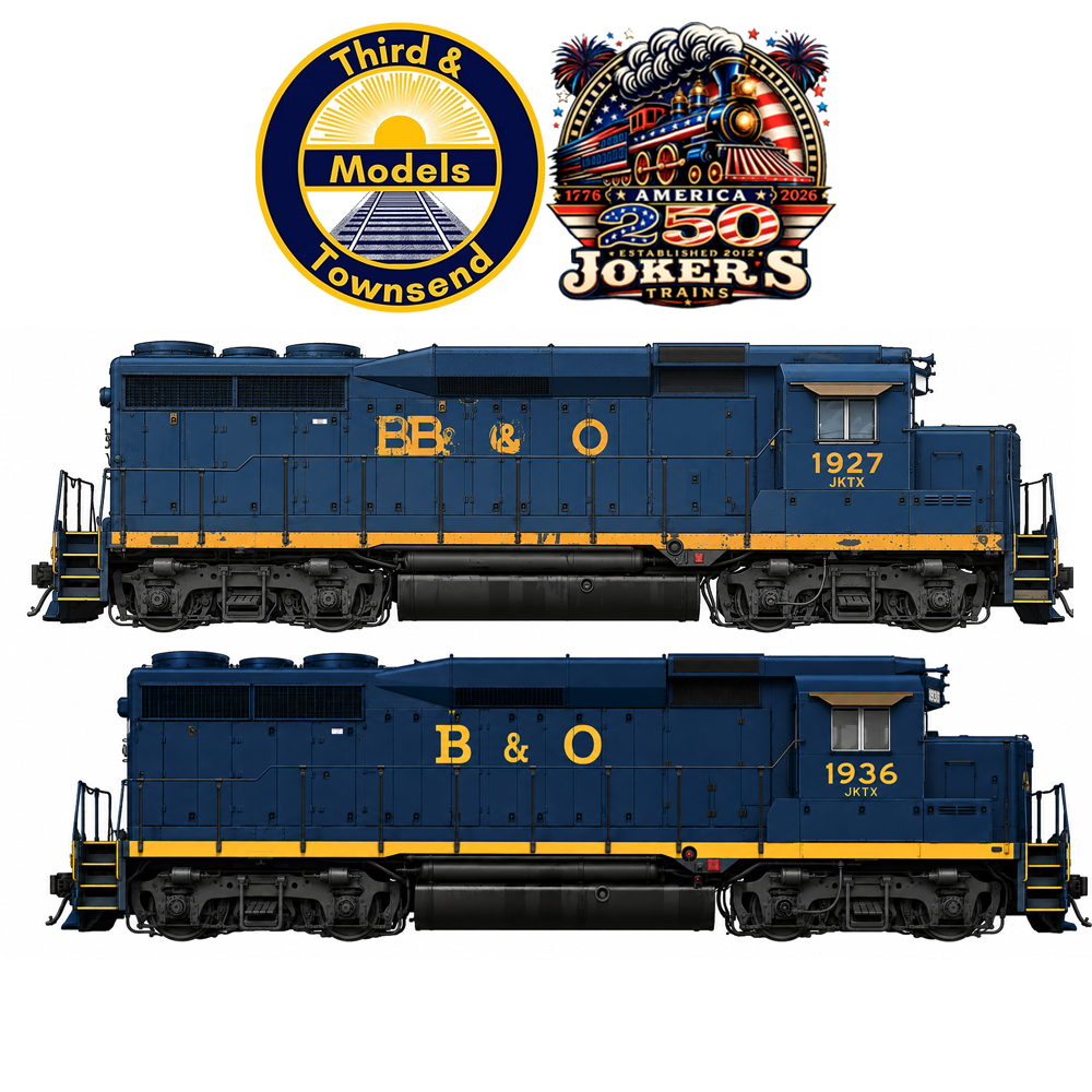 Joker's Trains Exclusive 3rd Rail B&O GP-30