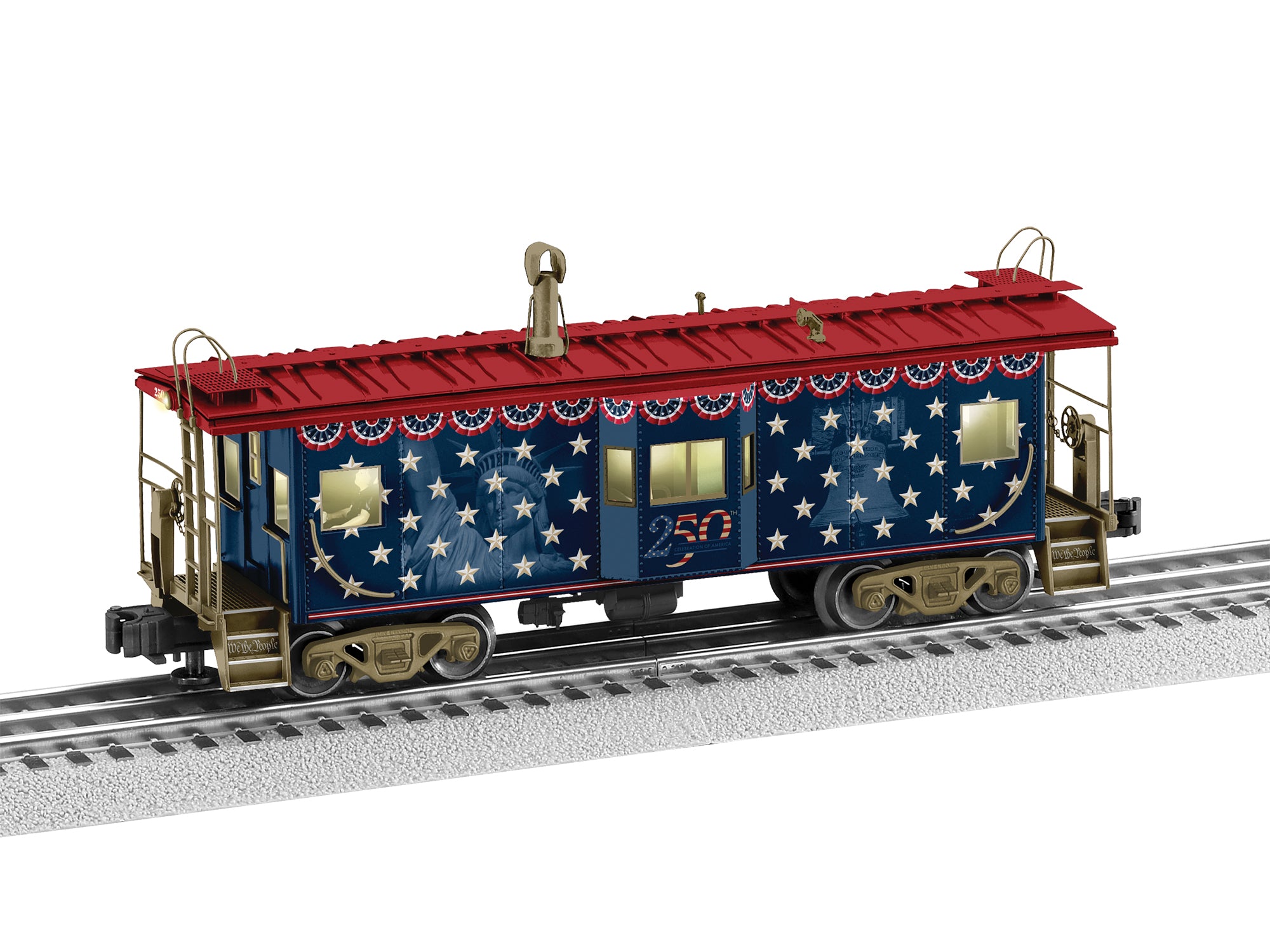 USA 250 Bay Window Caboose