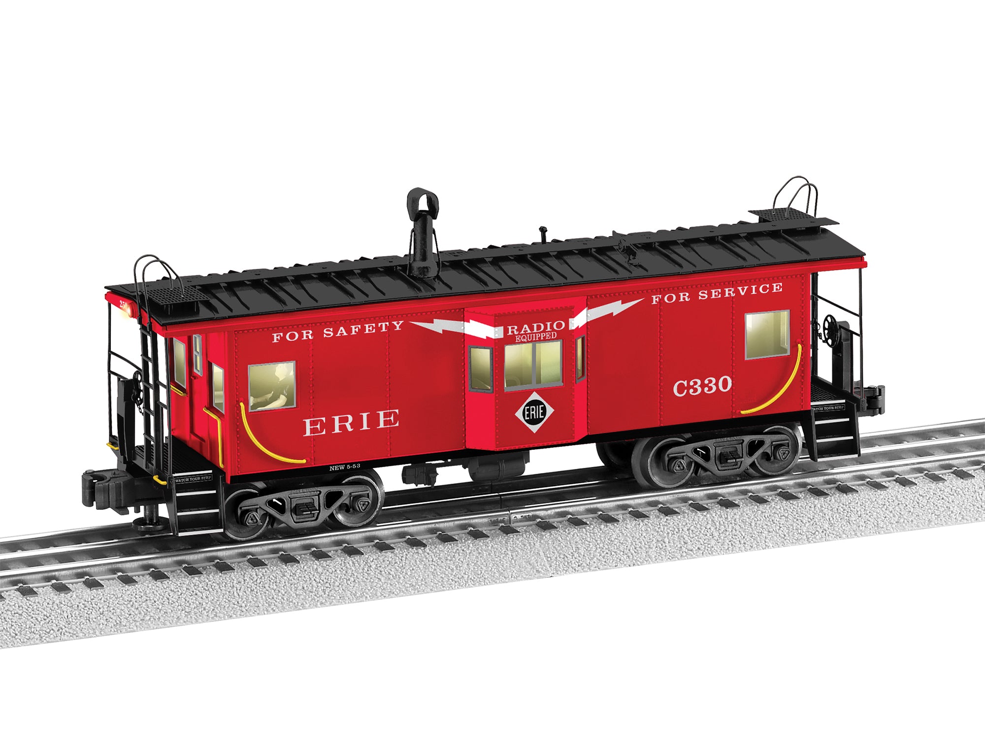 Erie Bay Window Caboose #330