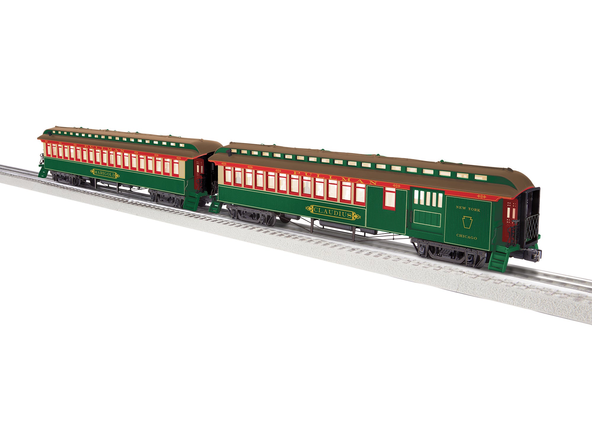 Pennsylvania Yellow Kid Wood Passenger Two-Pack B