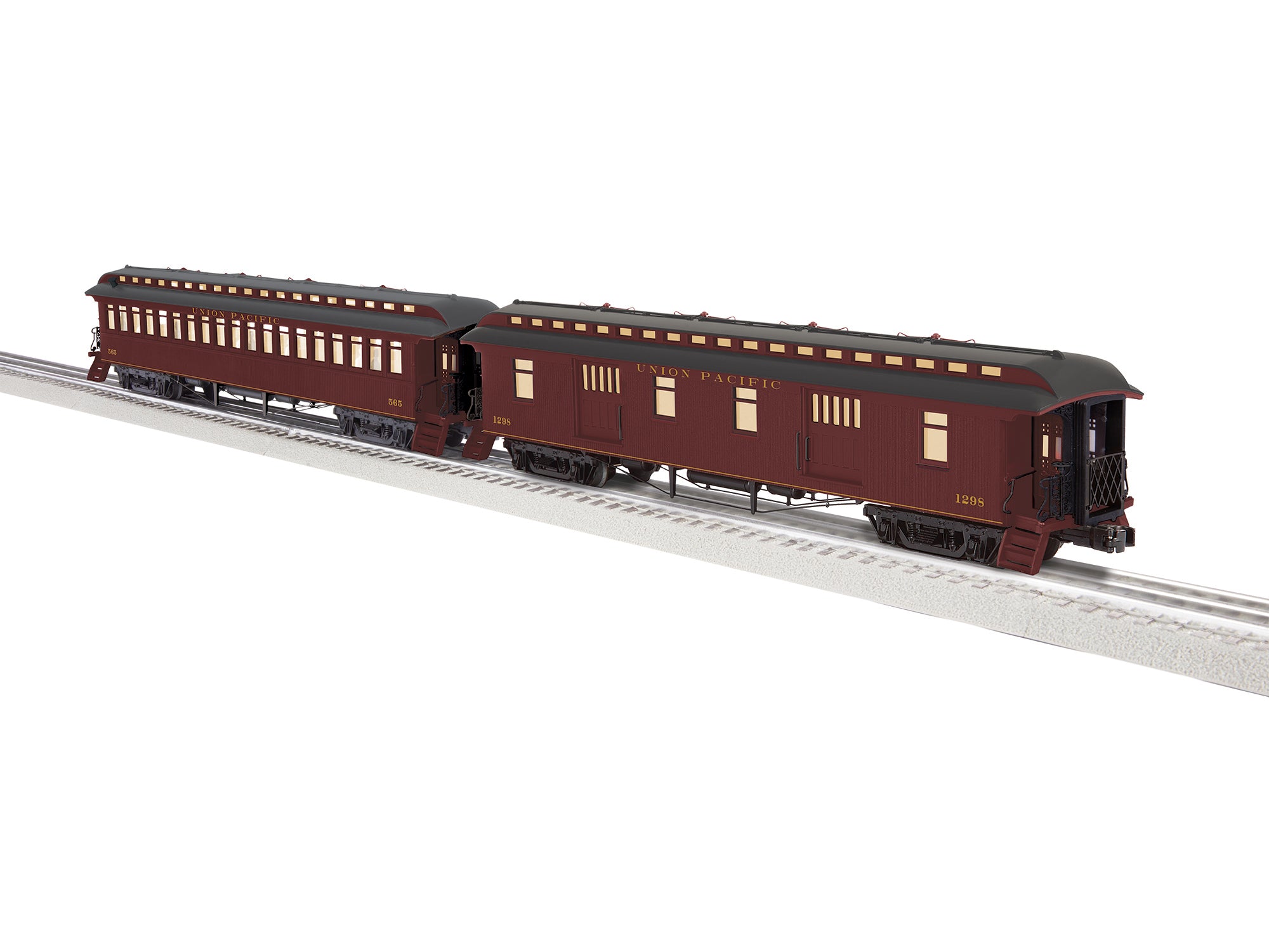 Union Pacific Wood Passenger Two-Pack A