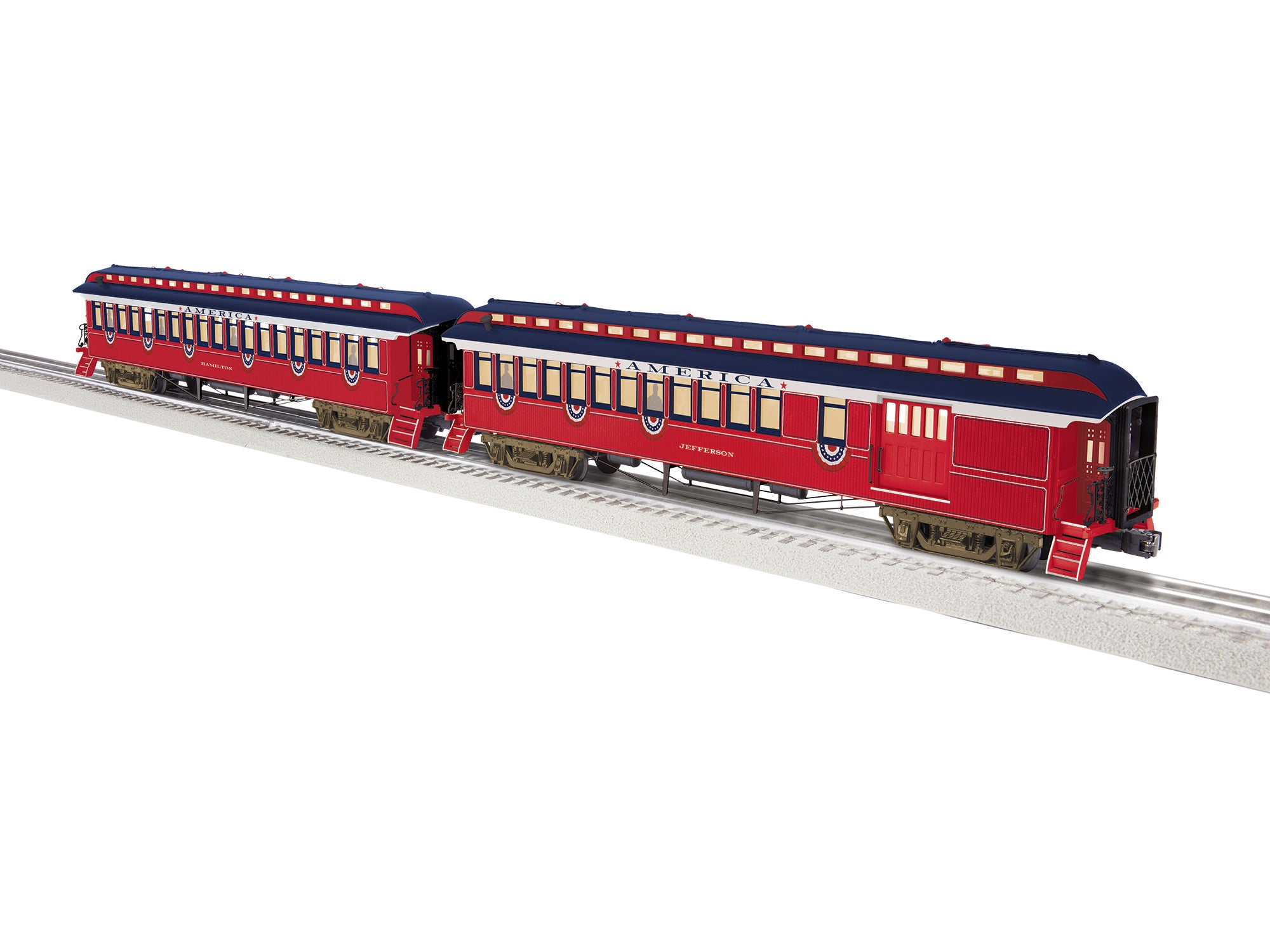 America Wood Passenger Two-Pack B