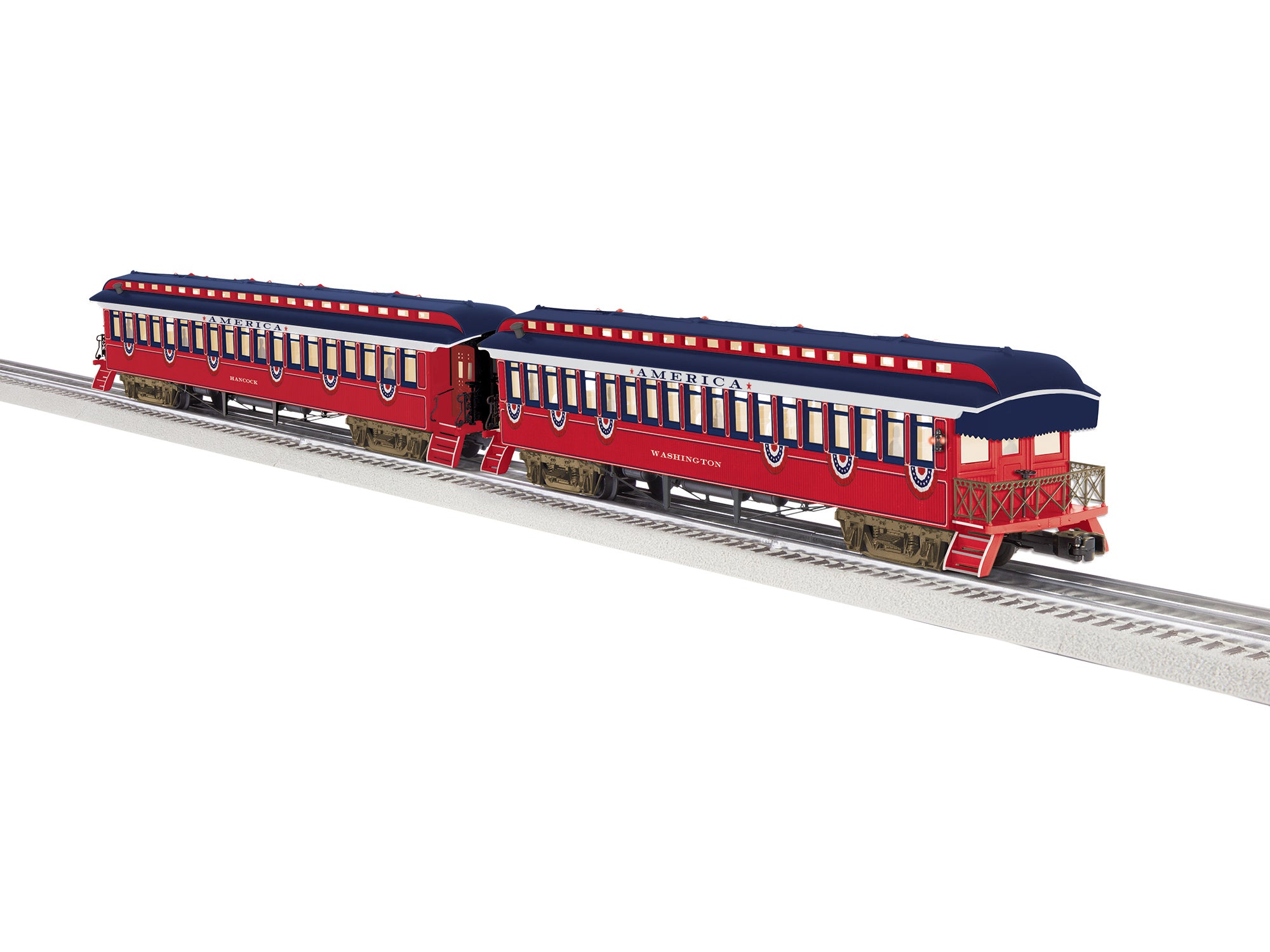 America Wood Passenger Two-Pack C