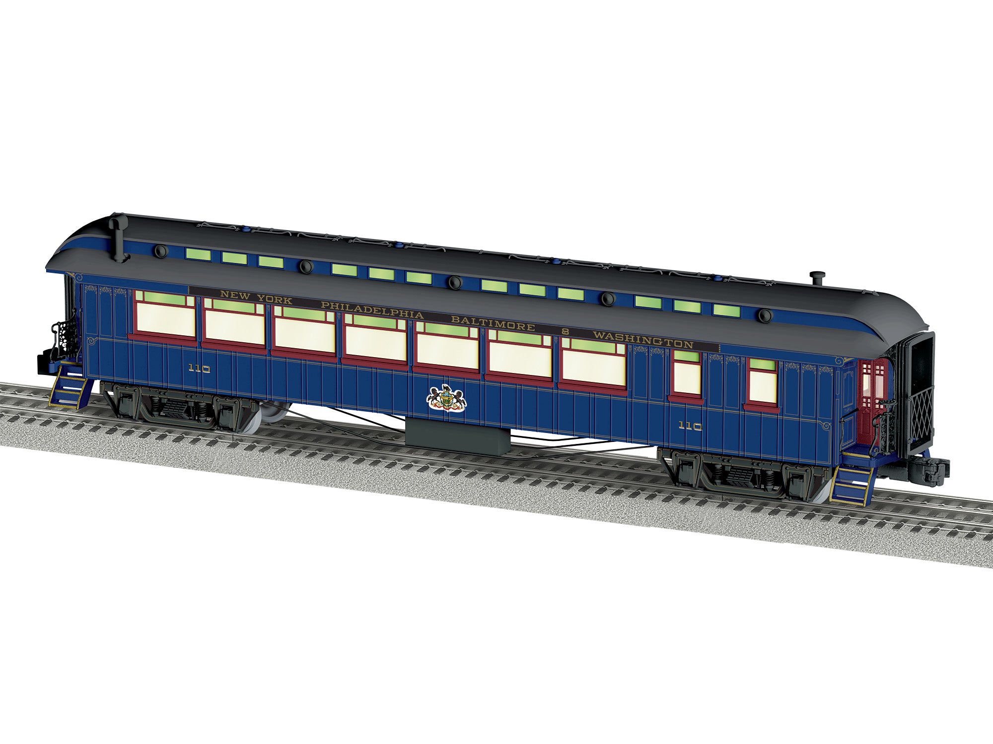 Royal Blue Wood Stationsounds Diner #110