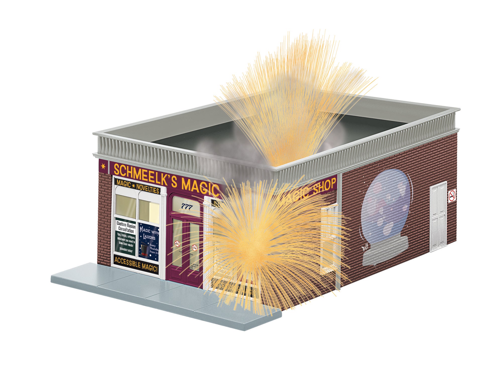 Schmeelk Exploding Magic Shop