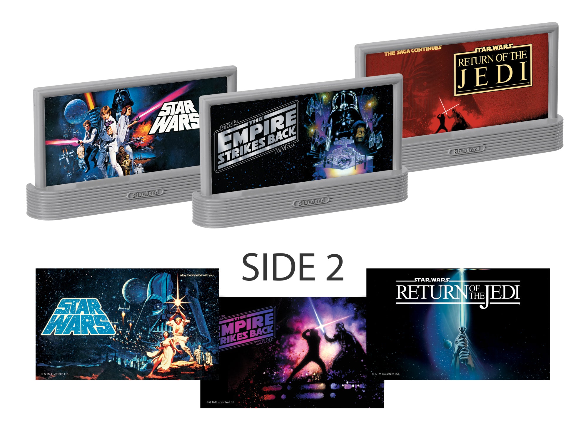 STAR WARS™ Original Trilogy Movie Poster Billboard 3-Pack