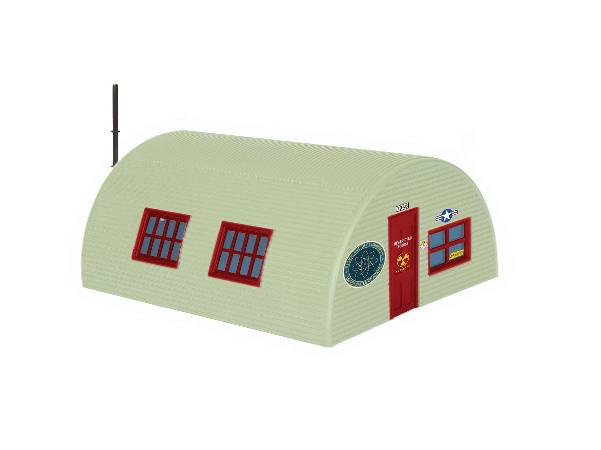 AEC Glow in the Dark Quonset Hut