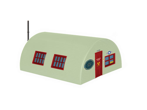 AEC Glow in the Dark Quonset Hut