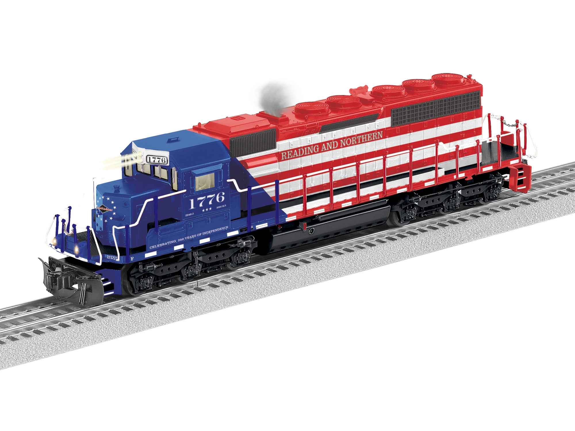 Reading and Northern LEGACY SD40-2 #1776