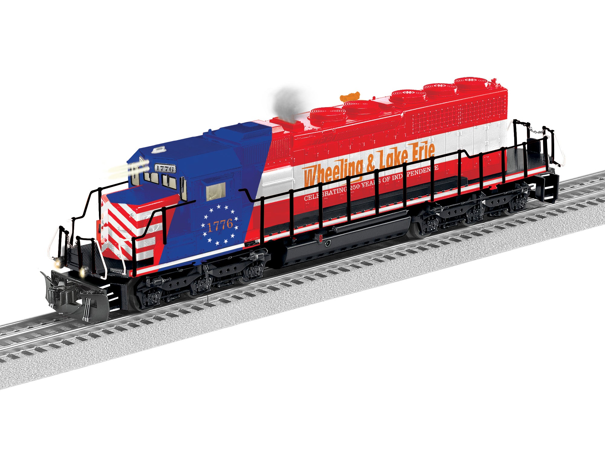 Wheeling and Lake Erie Non-Pwd SD40-2 #1776